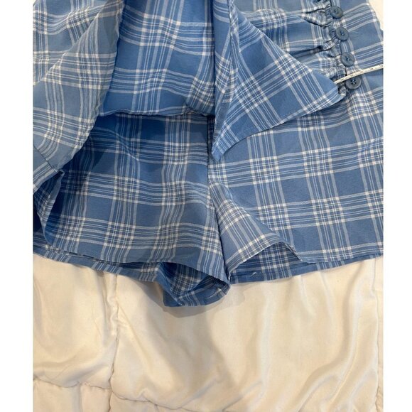 Plaid Blue Skort - Picture 11 of 12
